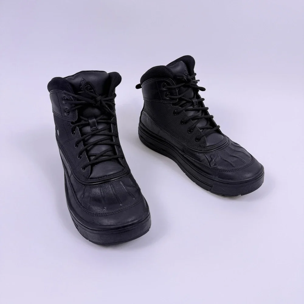 Nike ACG Woodside 2 High Kids Size 6.5Y Black Duck Boots 524872-004